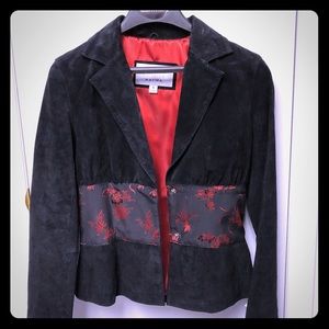 Genuine suede jacket